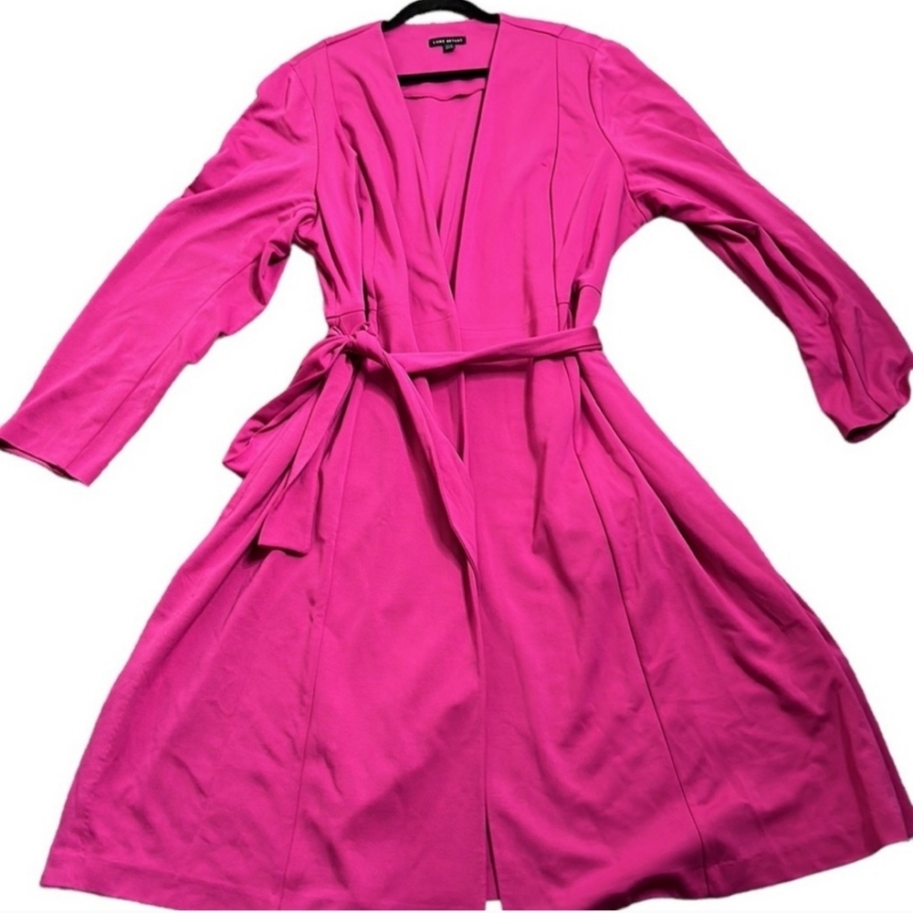 Lane Bryant pink wrap dress size 22/24